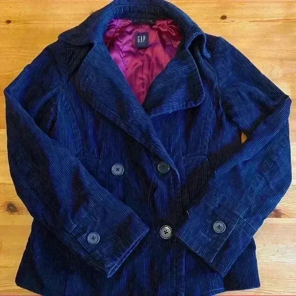 Gap corduroy double breasted jacket women’s XS - Picture 2 of 10